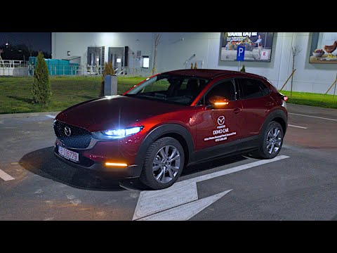 Видео: Mazda CX-30 2024 года: освещение интерьера и экстерьера