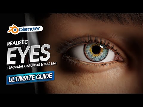 Видео: Полное руководство по созданию реалистичных глаз в Blender
