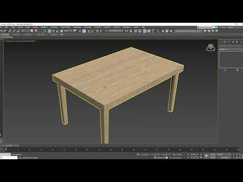 Видео: 3ds Max Материалы Назначение и распределение по поверхности (UVW Map) на примере стола