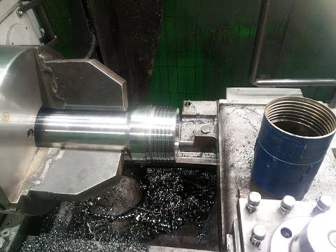 Видео: Переходник (переводник)/резьба замковая 88. machining a part on a lathe
