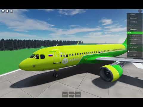 Видео: S7 Airlines (SBI) | Братск - Москва (Roblox)