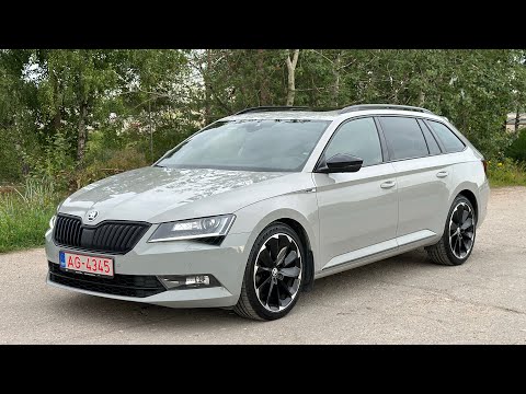 Видео: Очень красивый сарай. Skoda Superb 4x4 Sport-Line. Псков.