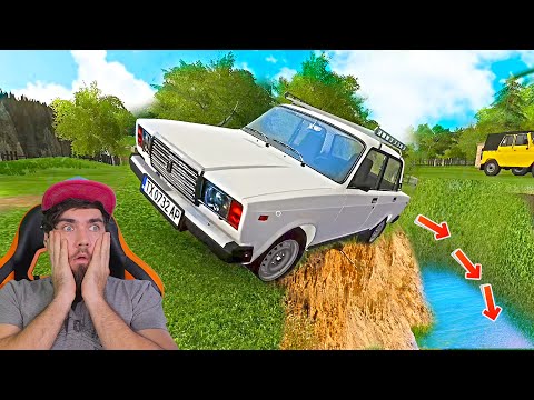 Видео: НЕ ЗАМЕТИЛ ЯМУ и улетел - ЧТО ДЕЛАТЬ??? ► Farming Simulator 22 ПО СЕТИ #6