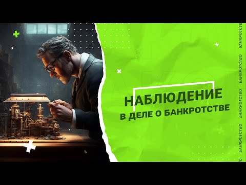 Видео: НАБЛЮДЕНИЕ в деле о банкротстве | poluianov.ru