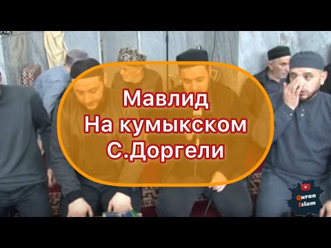 Видео: Мавлид на кумыкском языке с.Доргели