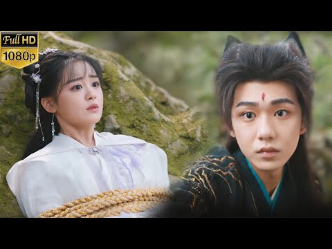 Видео: Разбуженная поцелуем после падения, Золушка обнаруживает, что ее спасителем оказался демон-кот, и те