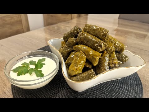 Видео: Толма / Долма в виноградных листьях. Очень вкусный и простой рецепт !