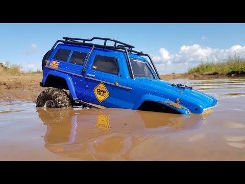 Видео: Тест внедорожника CrossRC FR4 ... Offroad 4x4