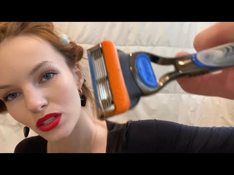 Видео: АСМР* Ролевая игра* Бритье в салоне* ASMR* role play* Shaving 🪒