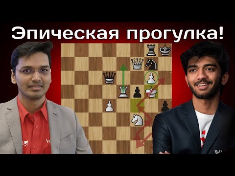Видео: Чемпион мира сотворил шедевр! Гукеш Доммараджу - Пентала Харикришна | Вейк-ан-Зее 2025 | Шахматы