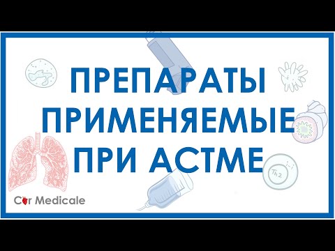 Видео: Противоастматические препараты кратко: кортикостероиды, стабилизаторы тучных клеток, омализумаб