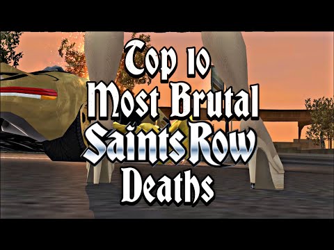 Видео: 10 самых жестоких смертей в играх Saints Row