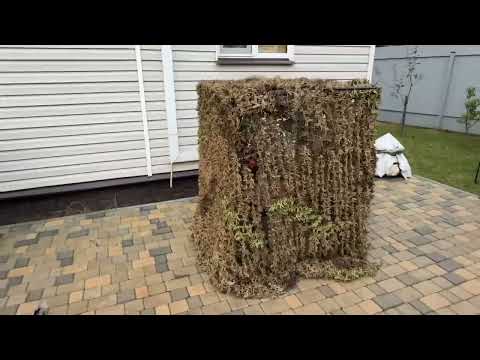 Видео: Скрадок, засидка, шалаш, кубик 135/100 с крышкой или без. Для заказа 89265189690 Рустам 