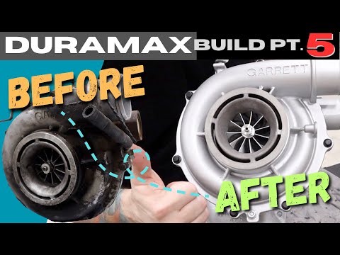Видео: Сборка Duramax, часть 5: турбореконструкция!