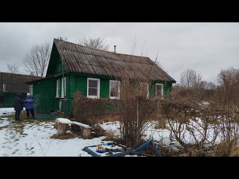 Видео: 30 сотих Ер, Уй 40м². ГАЗ, СВЕТ, СУВ. 4.500$. Посёлок "Красный Луч" Бежаницкий р-н