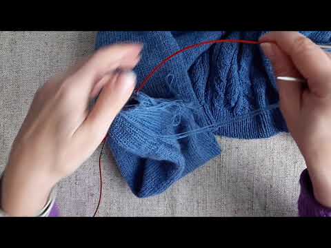 Видео: Закрытие резинки иглой