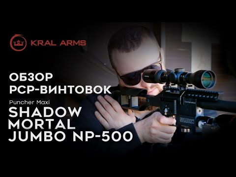 Видео: Обзор PCP-винтовок до 3Дж Kral Arms Puncher Shadow, Mortal, Jumbo NP-500