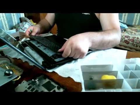 Видео: Разборка ноутбука Asus X53B