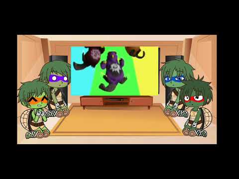 Видео: Реакция TMNT 2012 на клип про Морозильную Кошку