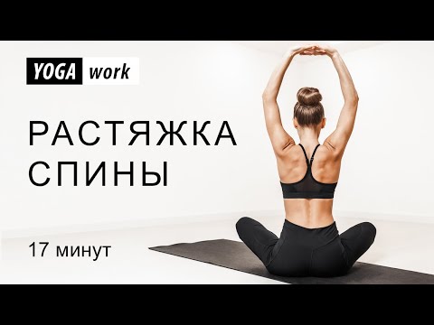 Видео: Растяжка спины | Здоровая спина | Упражнения для осанки