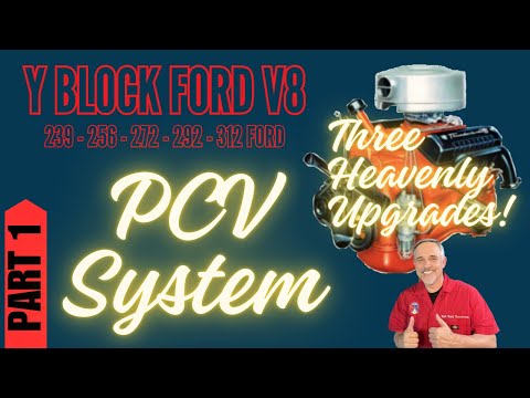 Видео: Как модернизировать Y-блок Ford V8 — часть 1. Система PCV