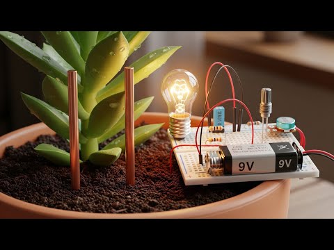 Видео: Схема датчика влажности почвы за 5 минут! Схемы на транзисторах (Transistor circuits)