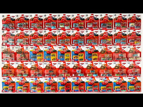 Видео: Disney Pixar Cars Mini Racers Giant Распаковка более 150 игрушек!
