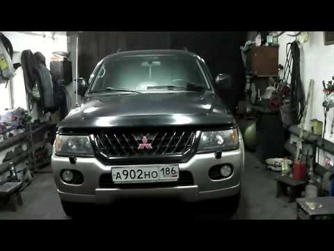 Видео: MITSUBISHI PFJERO двс 6G72 замена грм.