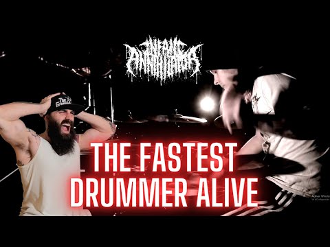 Видео: САМОЕ БРУТАЛЬНОЕ выступление барабанщиков КОГДА-ЛИБО - INFANT ANNIHILATOR | C*NTCRUSHER.
