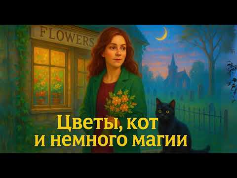Видео: Цветы, кот и немного магии 🐈✨ | бытовое фэнтези о ведьме и дознавателе