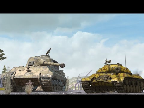 Видео: ЧТО ЛУЧШЕ Тигр 2 или ИС-3 Wot blitz