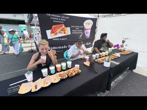 Видео: Челлендж Botea Grillef Cheese 7x7x7 в Гонолулу, Гавайи