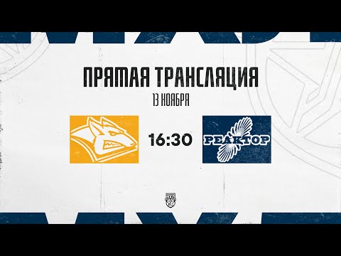 Видео: 13.11.2025. «Стальные Лисы»  – «Реактор» | (OLIMPBET МХЛ 25/26) – Прямая трансляция