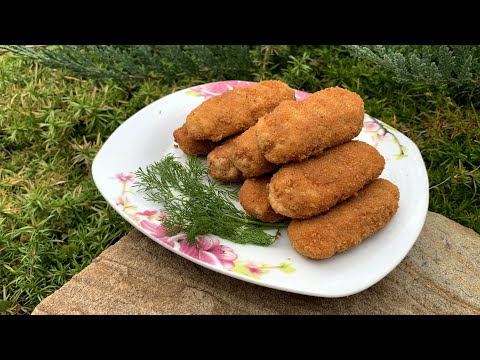 Видео: Хрустящие рыбные палочки. Лучшая закуска под фильм. Нежная и сочная рыбная закуска. Как приготовить!