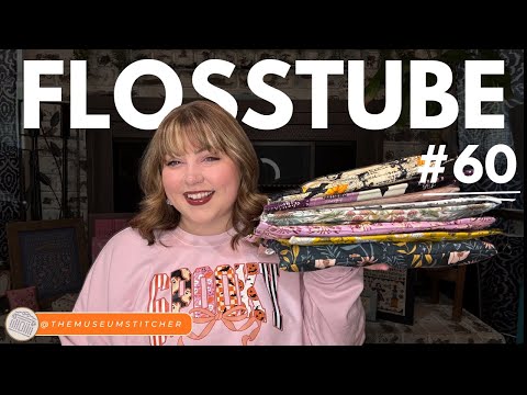 Видео: Flosstube #60: Счастливого Хэллоуина! Ужасно хорошая болтовня о рукоделии