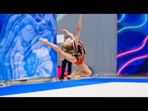 Видео: Самоцветы разрядные соревнования  по художественной гимнастике 17.02.2024 БП