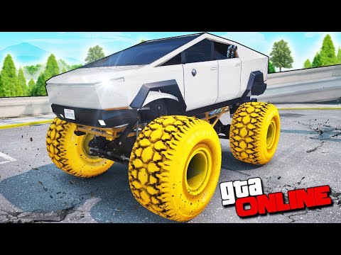 Видео: БИТВА ВОРОВ ГТА 5! УГНАЛ НОВУЮ ТЕСЛУ МОНСТР ТРАК ЗА 10 СЕК! ГТА 5 МОДЫ!