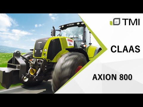 Видео: CLAAS AXION 800-ї серії. Знижені ціни та гарантія 2 роки, або 4000 м.г