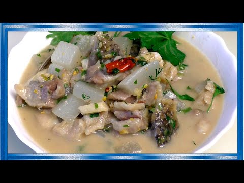 Видео: Белая уха из филе  карася без костей по-китайски! Рецепты из рыбы от fisherman dv 27rus. #15