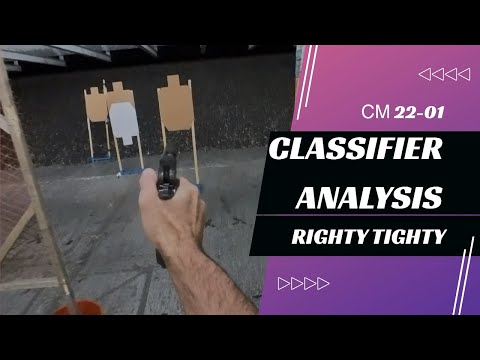 Видео: USPSA Classifier Analysis: СМ 22-01 Righty Tighty
