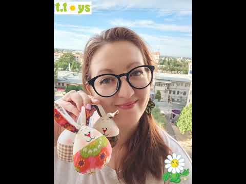 Видео: Зайки-Яйки. Шьём Пасхальный декор