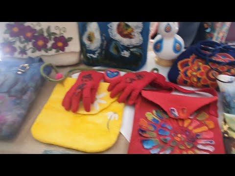 Видео: Выставка ручной работы в Турции/Что вяжут, вышивают, плетут турецкие рукодельницы  #жизньвтурции