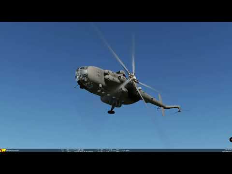 Видео: DCS MI-8 + "петля" + "бочка" + целая балка