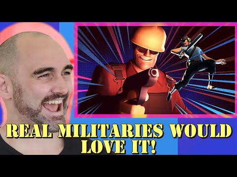 Видео: Армейский ветеран боевых действий РЕАКЦИЯ (дядя Дейн) (TF2)