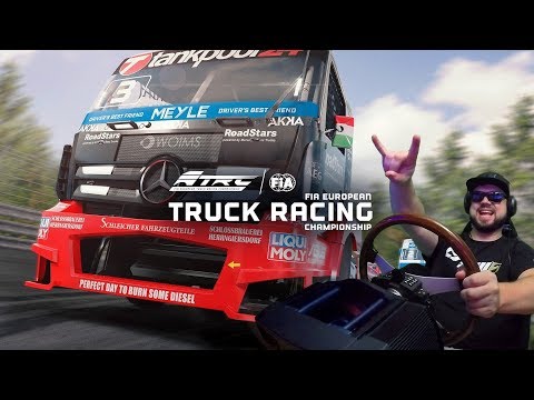 Видео: FIA European Truck Racing Championship - первые впечатления от симулятора гоночных фур