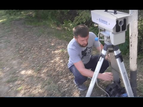 Видео: "Смелые" сторожа камер фиксаций? или паразиты на дорогах?