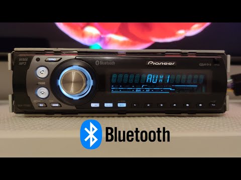 Видео: Pioneer DEH-P55BT с установленным Bluetooth модулем.