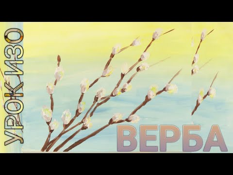 Видео: Как нарисовать ВЕРБУ [поэтапно]