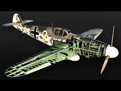 Видео: Внутри Bf-109