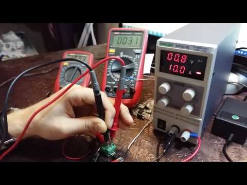 Видео: Подделка транзисторы mosfet IRF3205